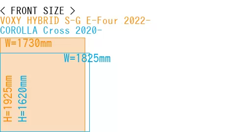 #VOXY HYBRID S-G E-Four 2022- + COROLLA Cross 2020-